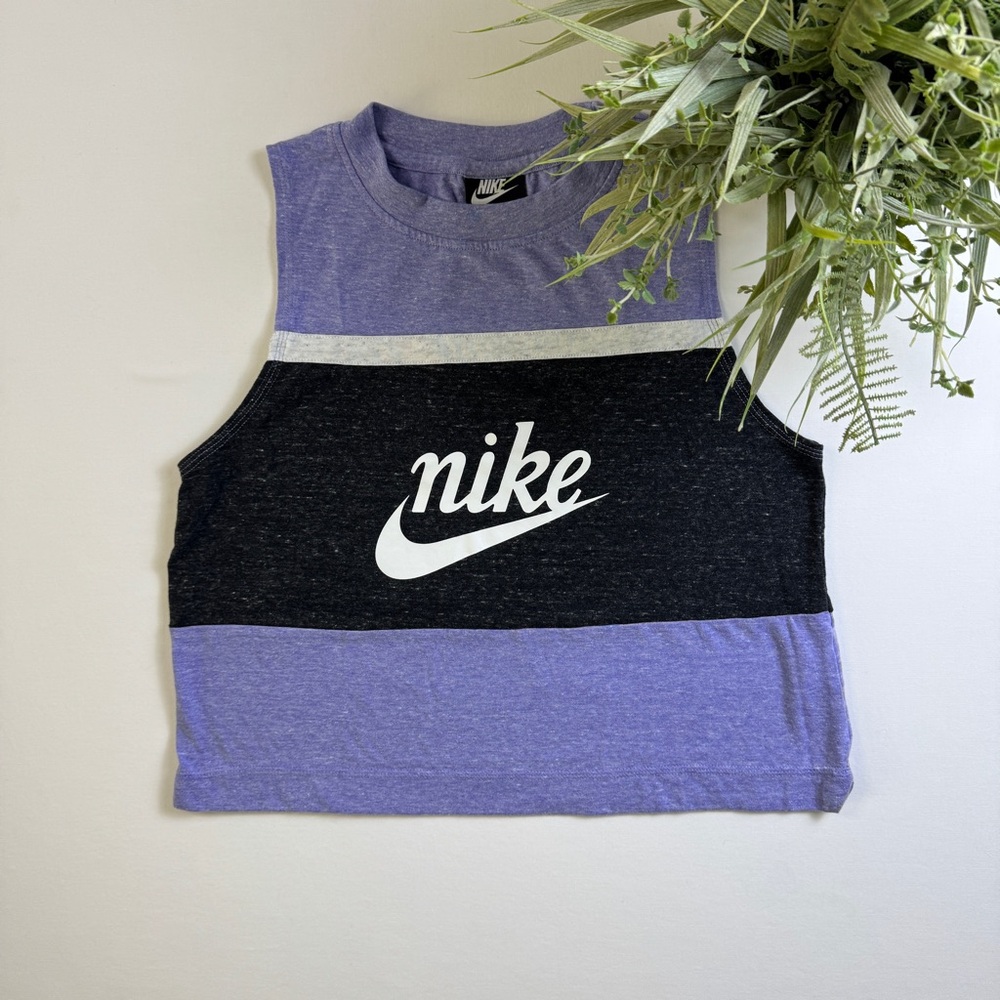 Nike Lavender Tee with Logo